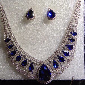 Princess Di style Bling Set